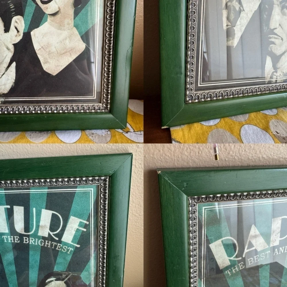 Green framed Bioshock 2 Rapture poster